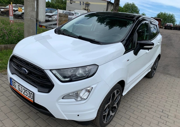 Ford EcoSport cena 62500 przebieg: 64000, rok produkcji 2018 z Dobrzany małe 277